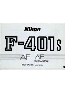 Nikon F 401 s manual. Camera Instructions.